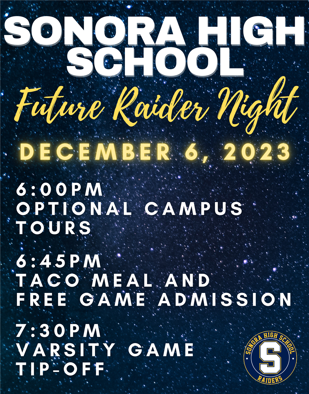  Future Raider Night